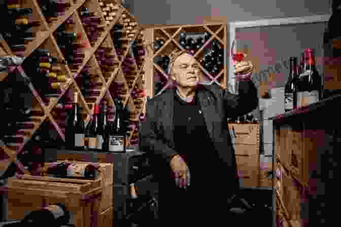 A Captivating Black And White Photograph Of Robert Parker Jr. Holding A Glass Of Wine, His Piercing Gaze Revealing The Depth Of His Knowledge And Influence In The World Of Wine. The Emperor Of Wine: The Rise Of Robert M Parker Jr And The Reign Of American Taste