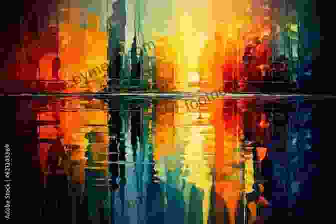 A Distorted Cityscape, Blurring The Lines Between Realität And Illusion Odd Gods David Slavin