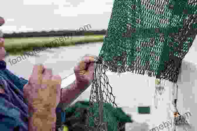 A Fisherman Mending His Nets On The Beach At Aldeburgh The Time By The Sea: Aldeburgh 1955 1958