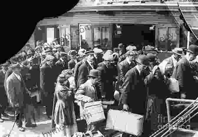 A Group Of Japanese Immigrants Arriving In America At Ellis Island Gambatte: Generations Of Perseverance And Politics A Memoir