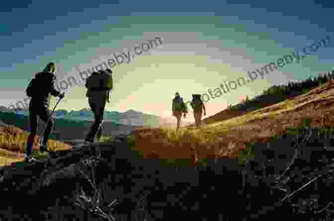 A Group Of People Hiking In The Mountains How To Have Fun Without Internet And Technology ( How To Books)