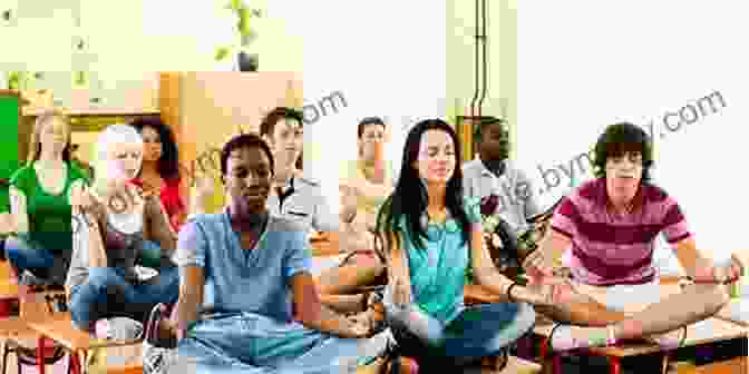 A Group Of Teenagers Practicing Mindfulness Meditation The Self Compassionate Teen: Mindfulness And Compassion Skills To Conquer Your Critical Inner Voice (The Instant Help Solutions Series)