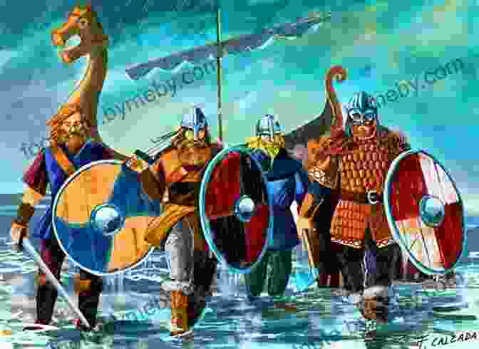 A Historical Depiction Of The Viking Great Army Landing In England The Viking Great Army And The Making Of England