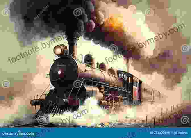 A Majestic Steam Locomotive Billowing Smoke As It Chugs Along A Scenic Railroad Track. Amazing Trains: A Picture Of Trains