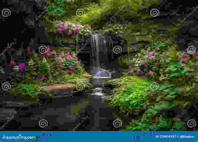 A Mesmerizing Image Of A Cascading Waterfall Surrounded By Lush Greenery And Vibrant Blooms, Capturing The Pristine Beauty Of Hawai'i's Natural Wonders. Catching Paradise In Hawai I