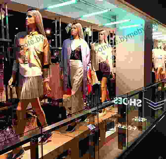 A Modern Fashion Retail Store, With Mannequins Displaying Trendy Clothing And Accessories. Fashion Logistics: Insights Into The Fashion Retail Supply Chain