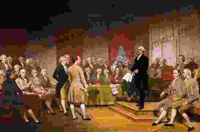 A Painting Depicting The Constitutional Convention In Philadelphia In 1787, With George Washington Presiding Over The Proceedings. The Summer Of 1787: The Men Who Invented The Constitution (Simon Schuster America Collection)