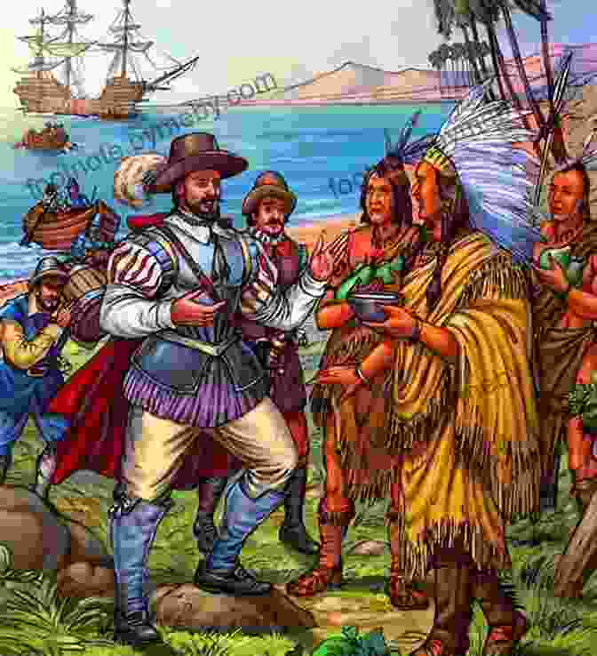 A Peaceful Meeting Between European Explorers And Native American Tribesmen Adventures In The Americas : The Real Adventures Of An Unlikely Spiritual Journey With Ayahuasca And San Pedro