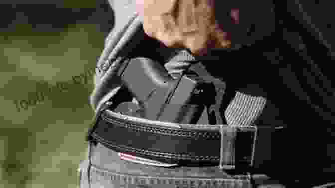 A Person Demonstrating Concealed Carry Of A Pistol. Pistol Defense: Building A Solid Foundation For Self Defense Using A Pistol