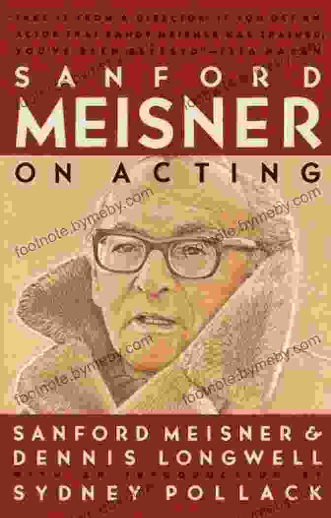 A Person Holding 'Sanford Meisner On Acting' Sanford Meisner On Acting Sanford Meisner