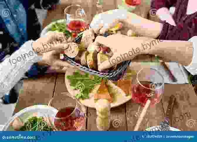 A Photograph Of A Traditional Bread Making Festival, With People Gathered Around A Table, Sharing Bread National Trust Of Bread: Delicious Recipes For Breads Buns Breads And Other Baked Elegances