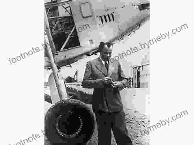 A Photograph Of Antoine De Saint Exupéry Flying A Plane In The Sahara Desert Airman S Odyssey: Wind Sand And Stars Night Flight And Flight To Arras