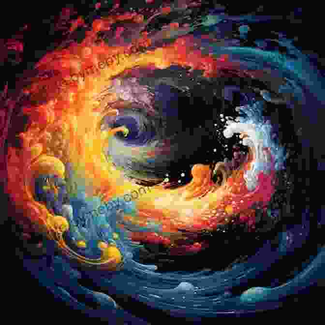 A Swirling Vortex Of Colors, Representing The Depths Of Human Consciousness Odd Gods David Slavin