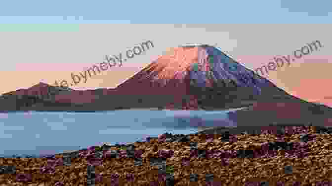 A Vibrant Sunset Sky Over The Volcanic Peaks Of Tongariro National Park New Zealand Travel Guide: The Top 10 Highlights In New Zealand (Globetrotter Guide Books)