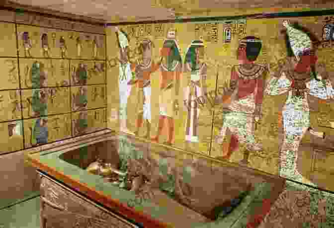 An Illustration Of An Ancient Egyptian Tomb Being Excavated, Revealing Its Hidden Secrets. Tutankhamun S Treasure: Discovering The Secret Tomb Of Egypt S Ancient King (Incredible True Stories 3)