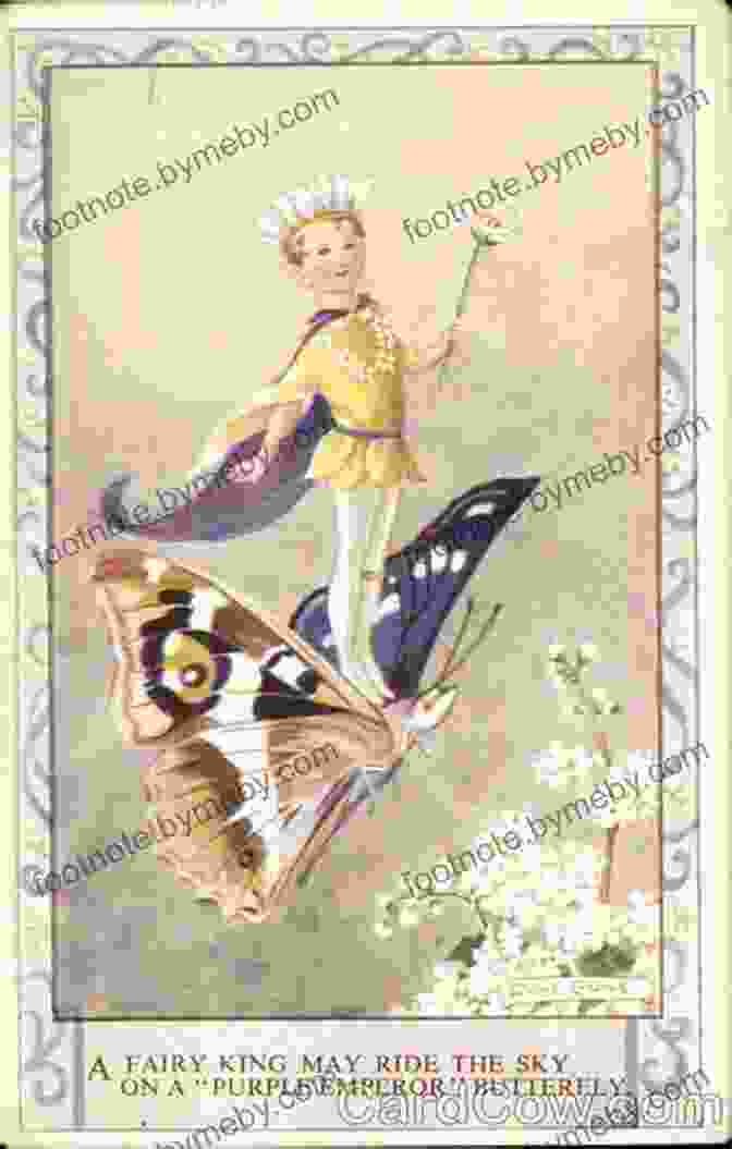 An Illustration Of Emperor Oliver Riding On A Butterfly Through The Whispering Woods The Littlest Emperor Mitch Weiss