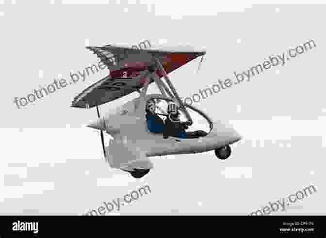 An Innovative Microlight Aircraft Soaring Through The Sky. Flying From My Mind : Innovative And Record Breaking Microlight And Aircraft Designs