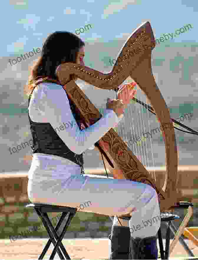 Anya Plays Her Harp For A Group Of Animals. The Littlest Harpist (English Version)