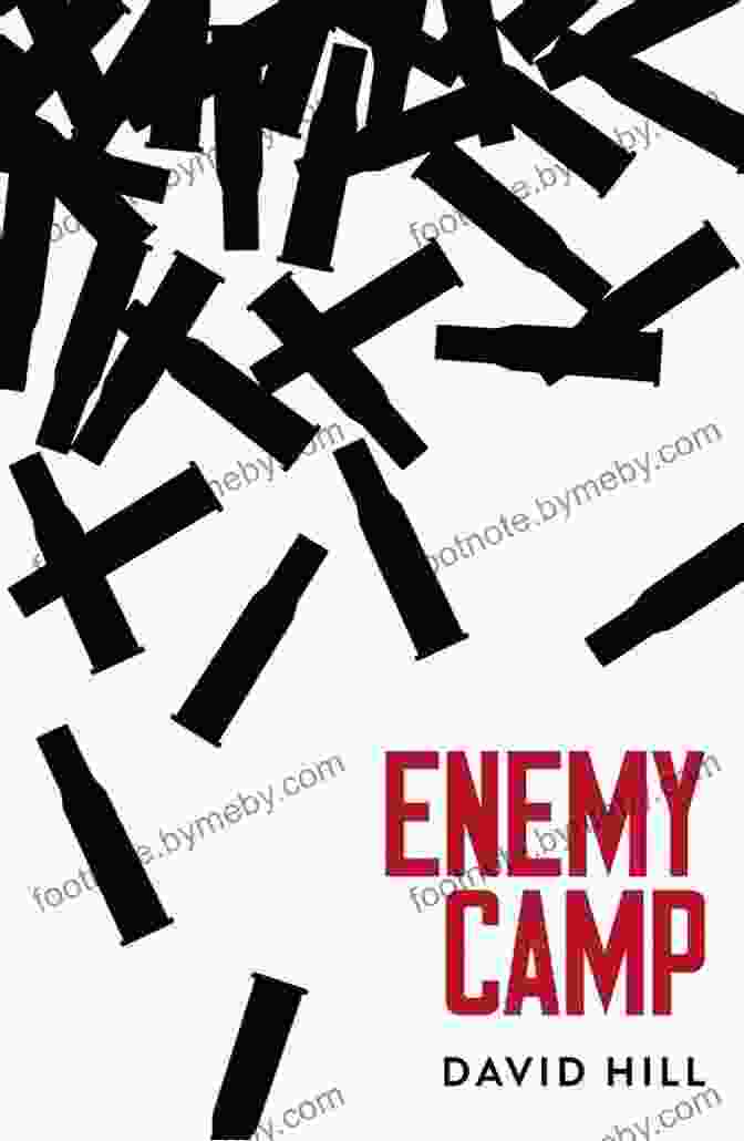 Book Cover Of Enemy Camp David Hill. Enemy Camp David Hill