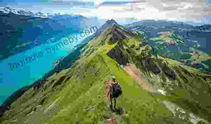 Breathtaking View Of Swiss Mountains From A Hiking Trail Footsteps Of Federer: A Fan S Pilgrimage Across 7 Swiss Cantons In 10 Acts