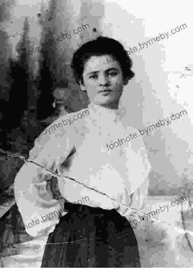 Clara Lemlich, A Young Woman With Dark Hair And Eyes, Wearing A White Blouse And Black Skirt, Standing In Front Of A Crowd Of People. She Persisted: Clara Lemlich Deborah Heiligman