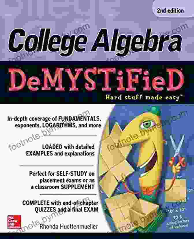 College Algebra Demystified 2nd Edition Book Cover College Algebra DeMYSTiFieD 2nd Edition