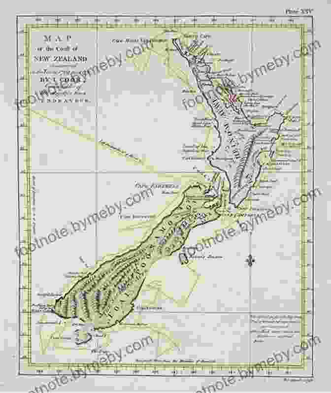 Cook Carefully Mapping The Coastline Of New Zealand Sextant: A Young Man S Daring Sea Voyage And The Men Who Mapped The World S Oceans