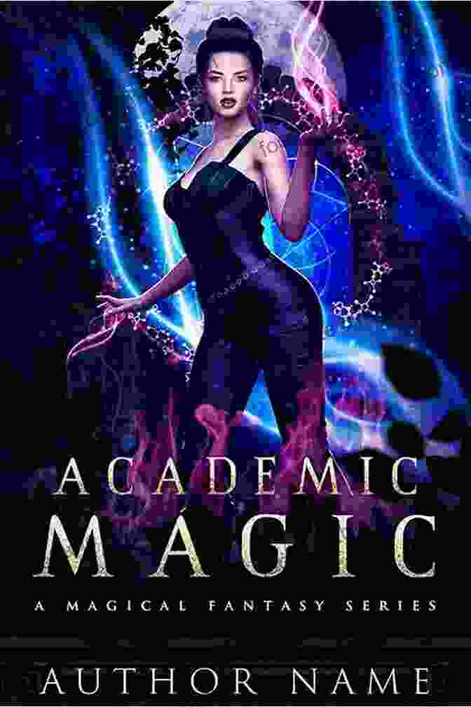 Cover Art For 'Academic Magic: The Last Magus' Featuring Emily Carter Surrounded By Magical Symbols And Runes. Academic Magic (The Last Magus 2)