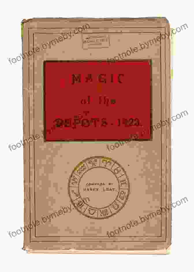 Cover Image Of Magic Of The Depots, 1923 Book Magic Of The Depots 1923