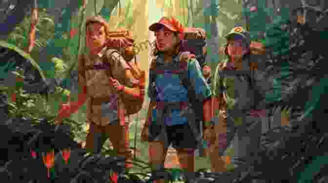 Deep Creek Or Bust Book Cover Featuring A Group Of Adventurers Trekking Through A Dense Forest, Surrounded By Towering Mountains And Lush Vegetation Deep Creek Or Bust: A Memoir Of Girl Scout Camp