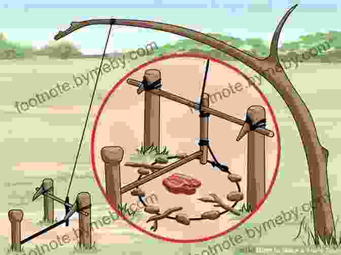 Diagram Of A Snare Trap The Bushcraft Field Guide To Trapping Gathering And Cooking In The Wild