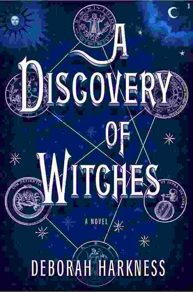 Discovery Of Witches Book Cover Featuring A Woman With Long Flowing Hair And A Dark Cloak, Standing In A Forest With A Magical Aura Surrounding Her. A Discovery Of Witches: A Novel (All Souls Trilogy 1)