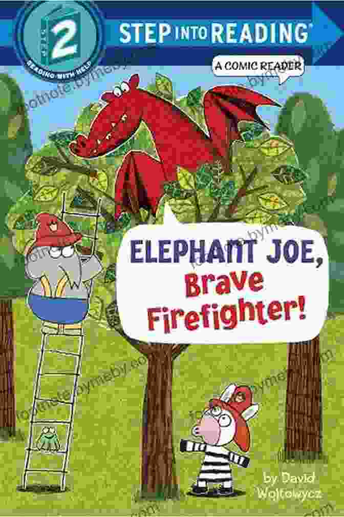 Elephant Joe Brave Firefighter Book Cover Elephant Joe Brave Firefighter (Step Into Reading Comic Reader)