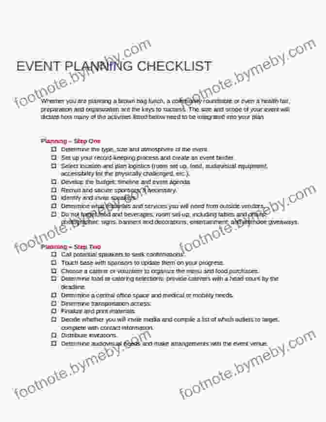 Event Logistics Checklist The Complete Guide To Successful Event Planning