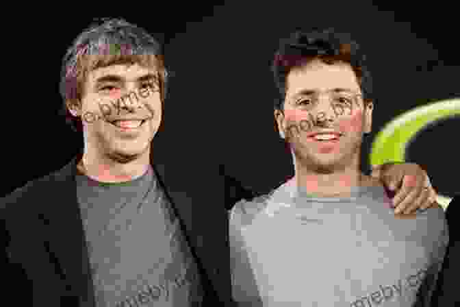 Larry Page And Sergey Brin, The Founders Of Google Webmasters: Four Young Men Who Helped Invent Our Online World