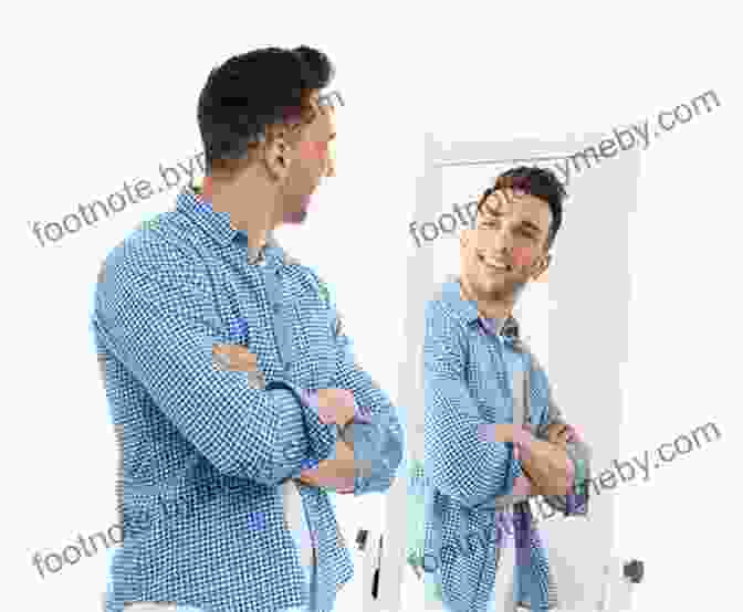 Man Looking In The Mirror, Reflecting On His Qualities How To Be A Better Boyfriend: The Relationship Manual For Becoming Mr Right And Making A Woman Happy