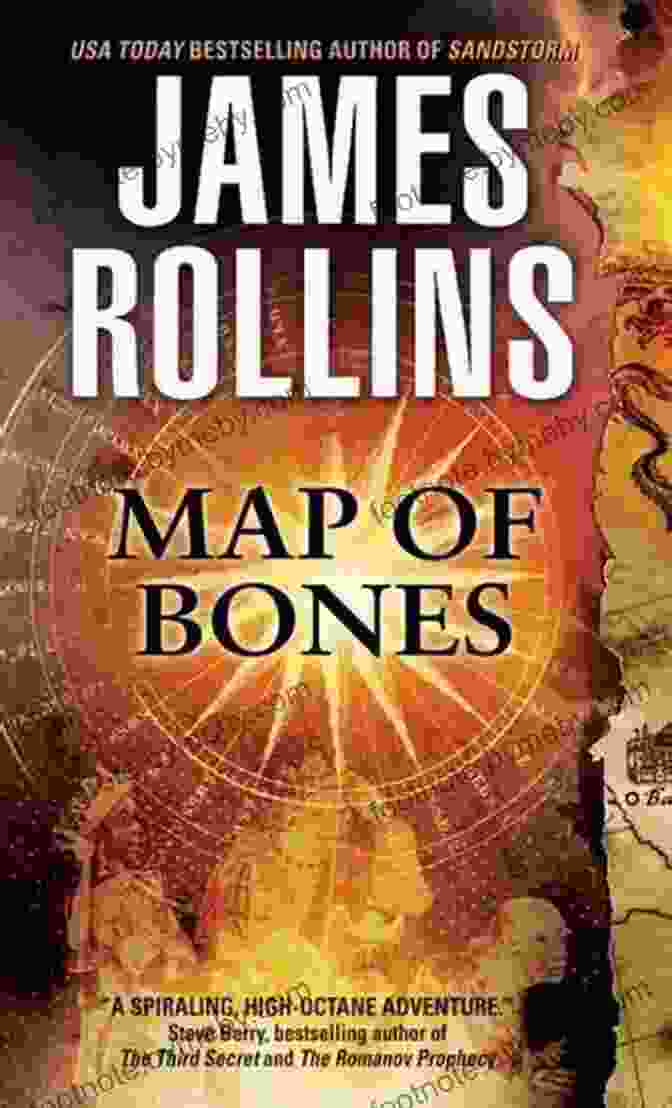 Map Of Bones Book Cover By James Rollins The Judas Strain: A Sigma Force Novel (Sigma Force 4)