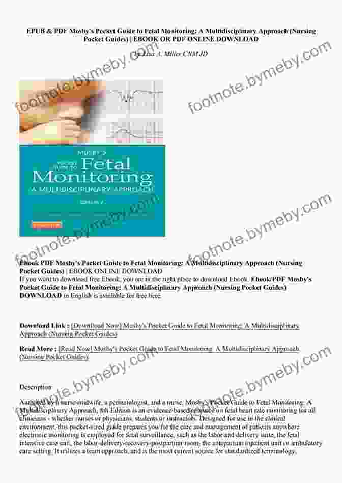 Multidisciplinary Approach Nursing Pocket Guides Cover Mosby S Pocket Guide To Fetal Monitoring E Book: A Multidisciplinary Approach (Nursing Pocket Guides)