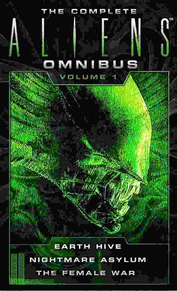 Open Pages Of 'The Complete Aliens Omnibus' Featuring The 'Alien' And 'Aliens' Stories The Complete Aliens Omnibus: Volume Two (Genocide Alien Harvest)