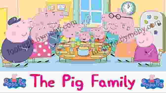 Peppa Pig And Her Family Searching For Easter Eggs In A Field Of Flowers Peppa S Easter Egg Hunt (Peppa Pig)