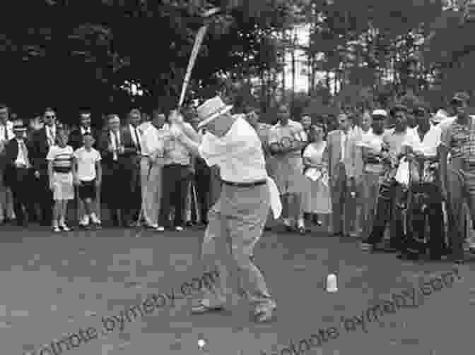 President Eisenhower Teeing Off At Augusta National Golf Club Eisenhower Golf And Augusta David Sowell