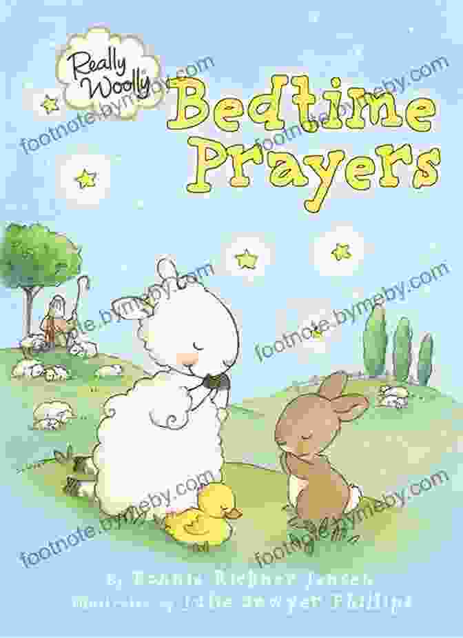 Really Woolly Bedtime Prayers Book Cover, Featuring Adorable Animal Illustrations And Soft Colors. Really Woolly Bedtime Prayers DaySpring