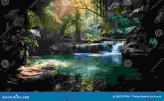 Secluded Waterfall In Bolivia, Surrounded By Lush Vegetation And Cascading Into A Pool Below. Welcome To The Journey: Adventure To Bolivia