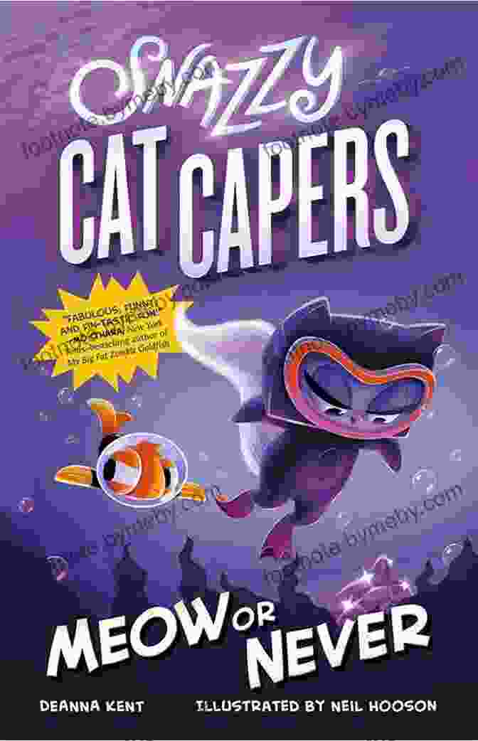 Snazzy Cat Capers Book Cover Featuring A Stylish Cat With A Top Hat And Bow Tie Snazzy Cat Capers Deanna Kent