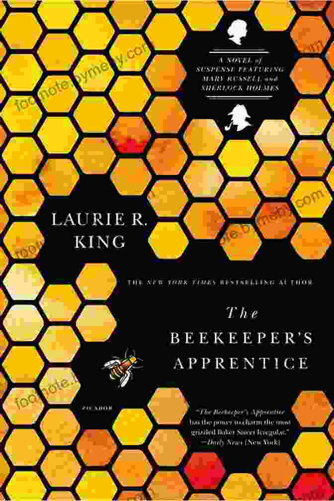 The Beekeeper Apprentice Book Cover: A Young Woman In A Beekeeper's Suit, Surrounded By Blooming Flowers And Buzzing Bees The Beekeeper S Apprentice: Or On The Segregation Of The Queen (Mary Russell And Sherlock Holmes 1)