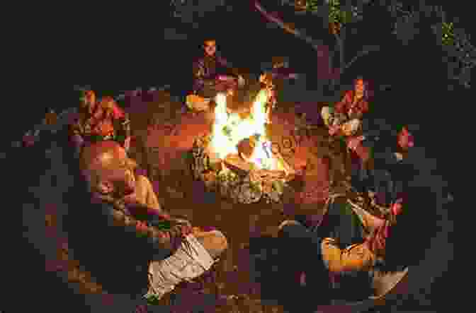 The Heroes Of Magefall Sitting Around A Campfire, Sharing Stories Magefall (The Kingfall Histories 3)