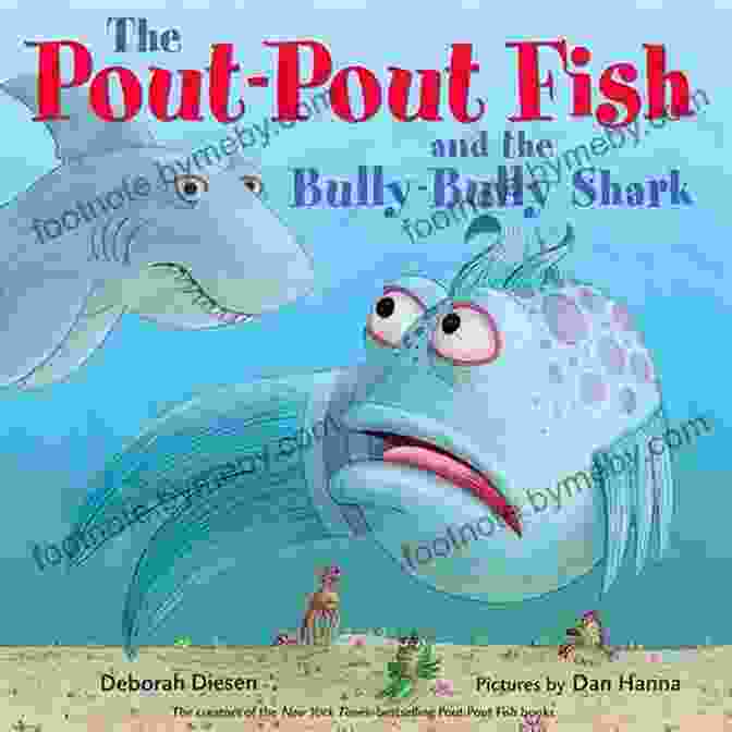 The Pout Pout Fish And The Bully Bully Shark Book Cover Featuring A Colorful Pout Pout Fish And A Menacing Bully Shark The Pout Pout Fish And The Bully Bully Shark (A Pout Pout Fish Adventure)