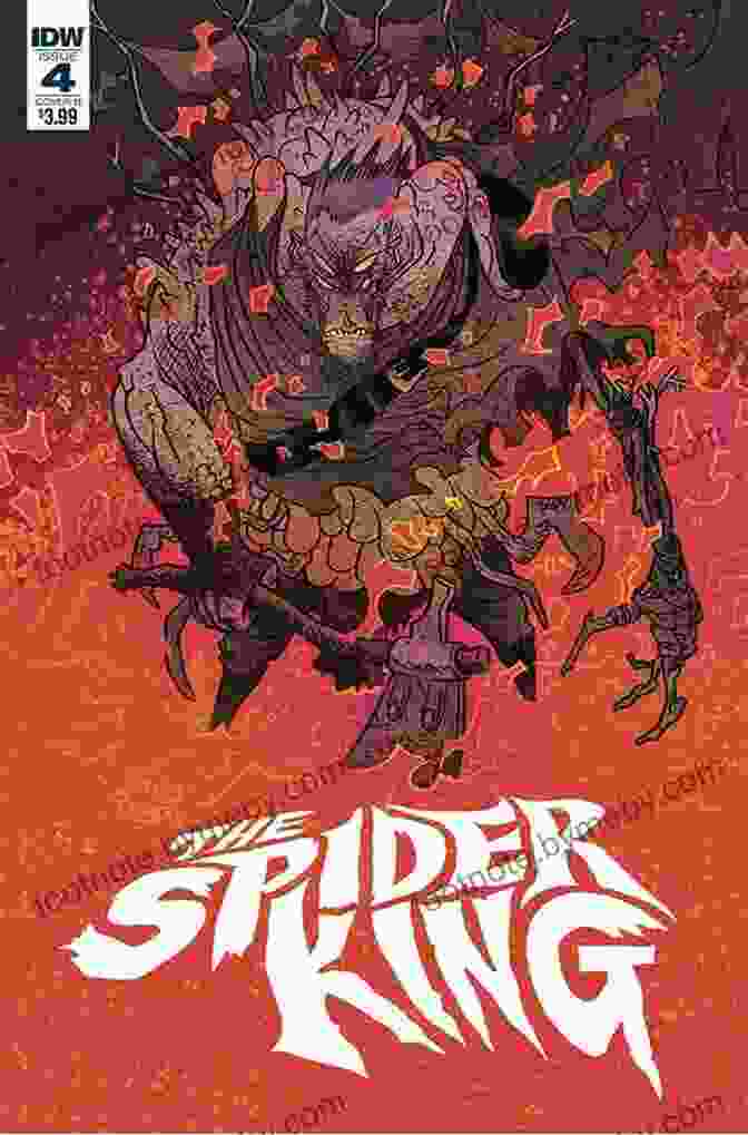 The Spider King Book Cover, Featuring A Close Up Of A Spider's Face The Spider King David Swope