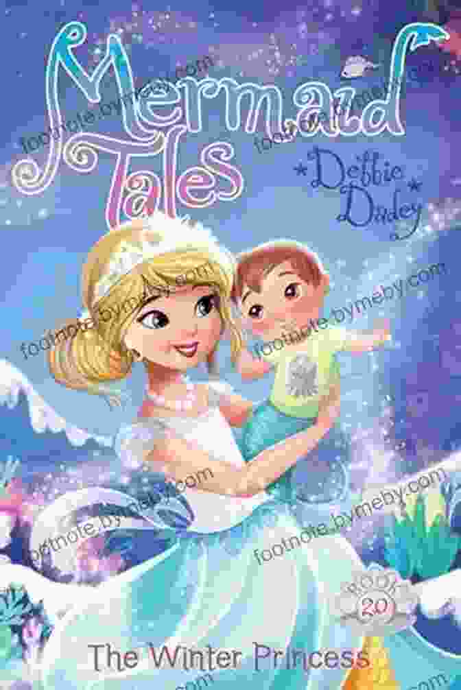 The Winter Princess: Mermaid Tales 20 Book Cover With A Beautiful Mermaid Princess On A Snowy Background The Winter Princess (Mermaid Tales 20)