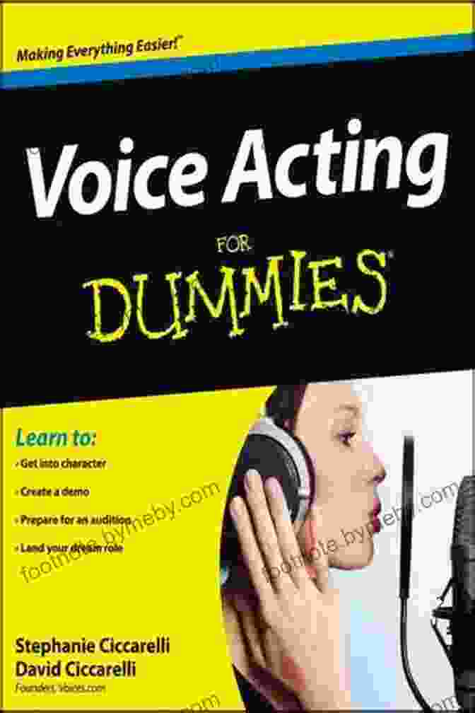 Voice Acting For Dummies Book Cover Featuring David Ciccarelli Voice Acting For Dummies David Ciccarelli